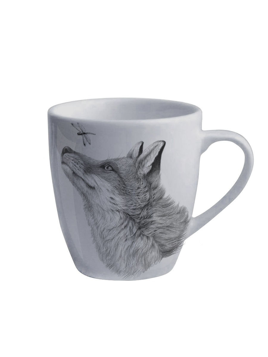 Кружка Лиса и стрекоза 270 мл