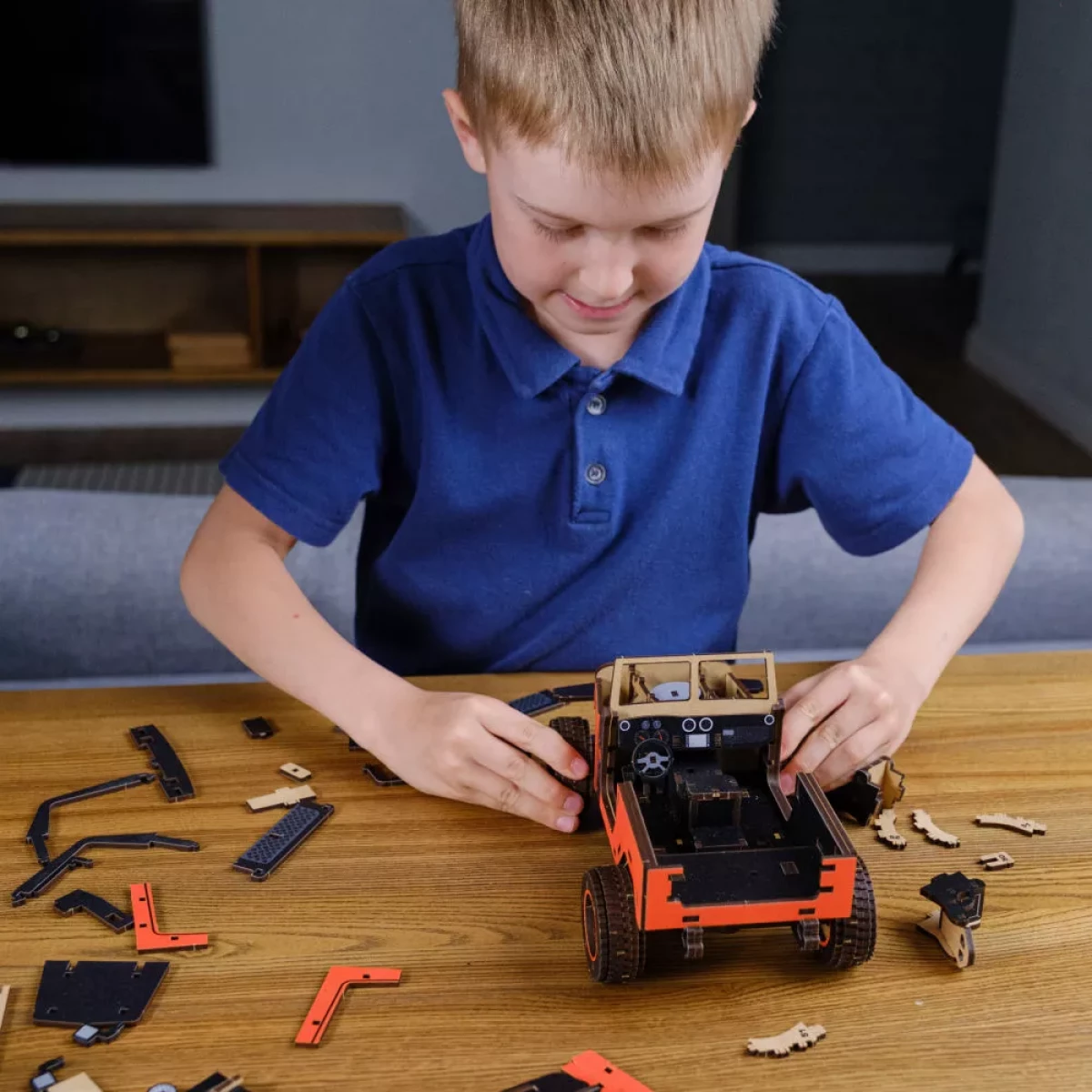 Конструктор Маверик Оранжевый 265 деталей