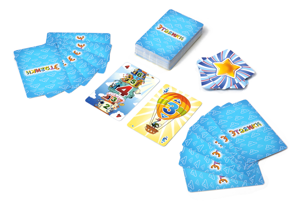 Настольная игра Этажики