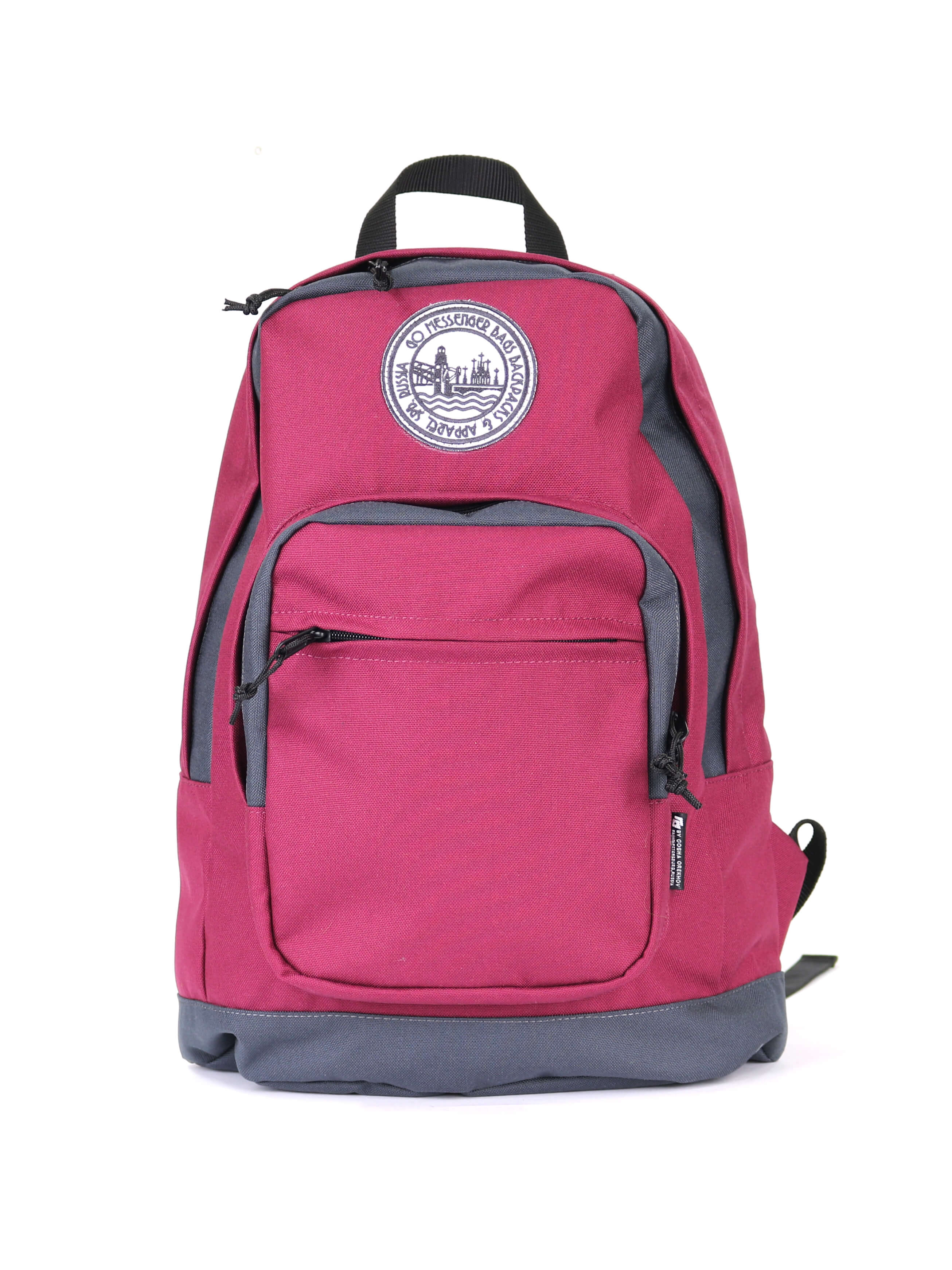 Рюкзак Daypack SQRD бордо, темно-серый