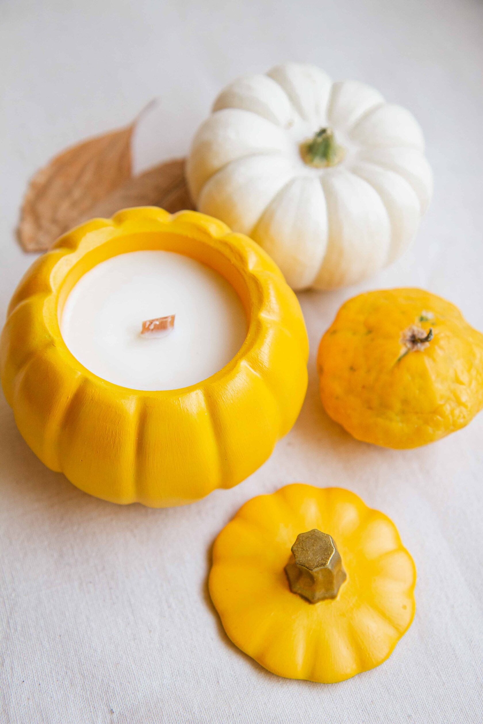 Свеча Тыква круглая