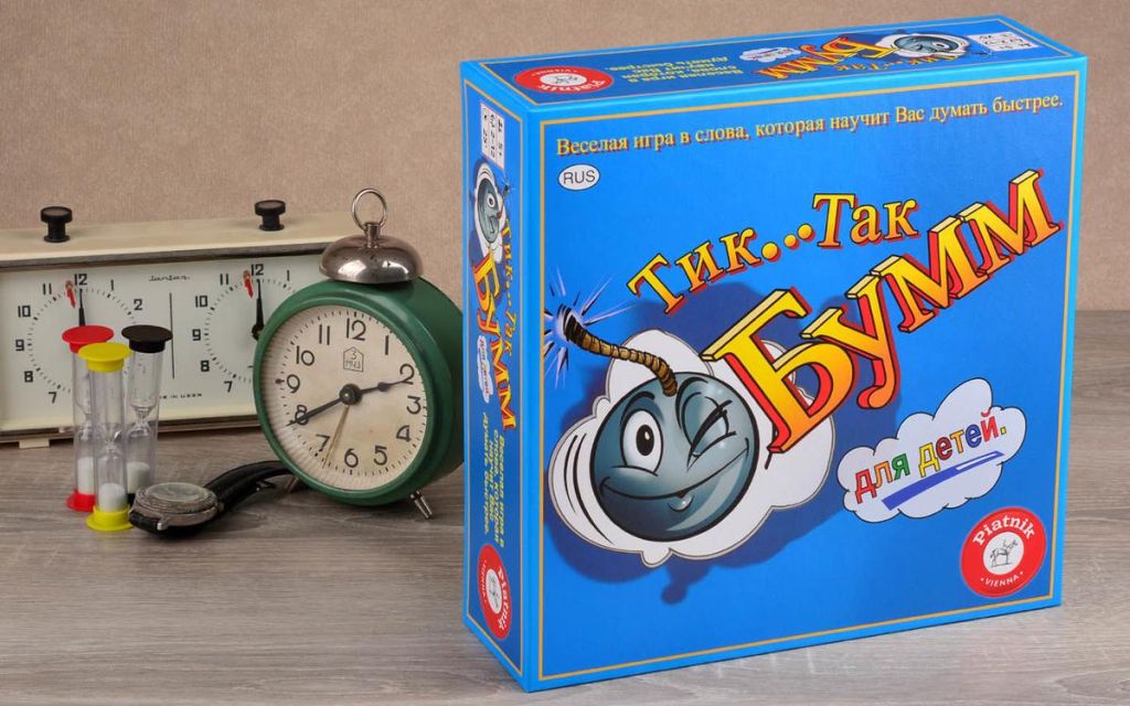 Настольная игра Тик Так Бумм для Детей
