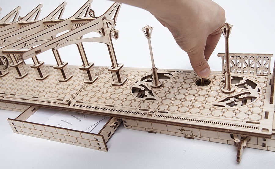 3D-пазл UGears Перрон