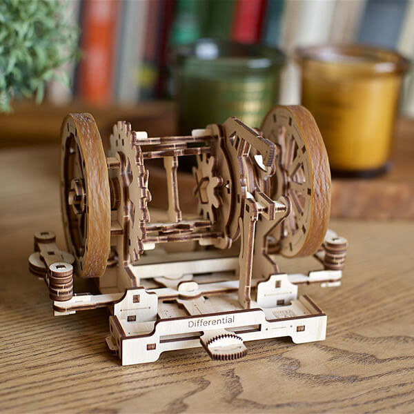 3D-пазл UGears Дифференциал STEM