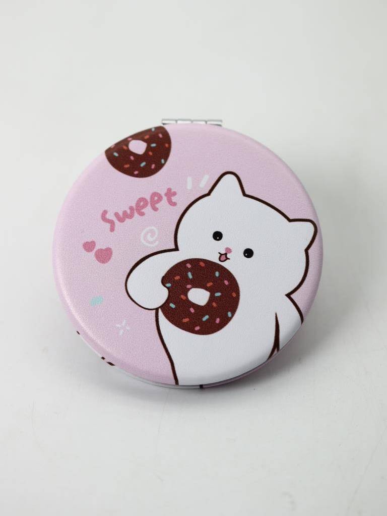 Зеркало Sweet donut round (pink)