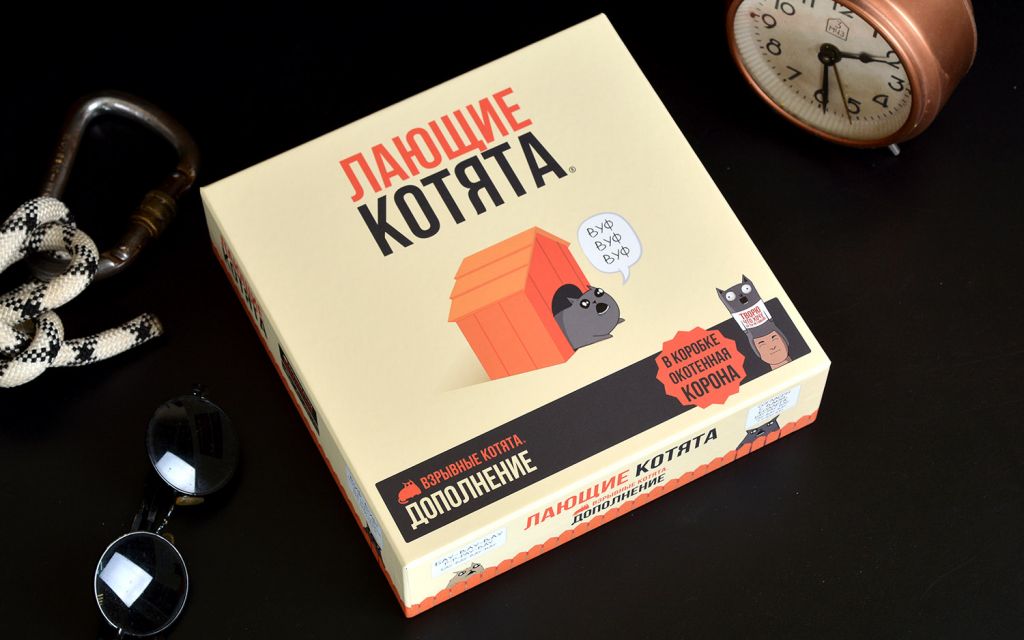Настольная игра Взрывные котята: Лающие котята