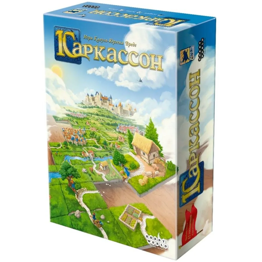 Настольная игра Каркассон. Средневековье