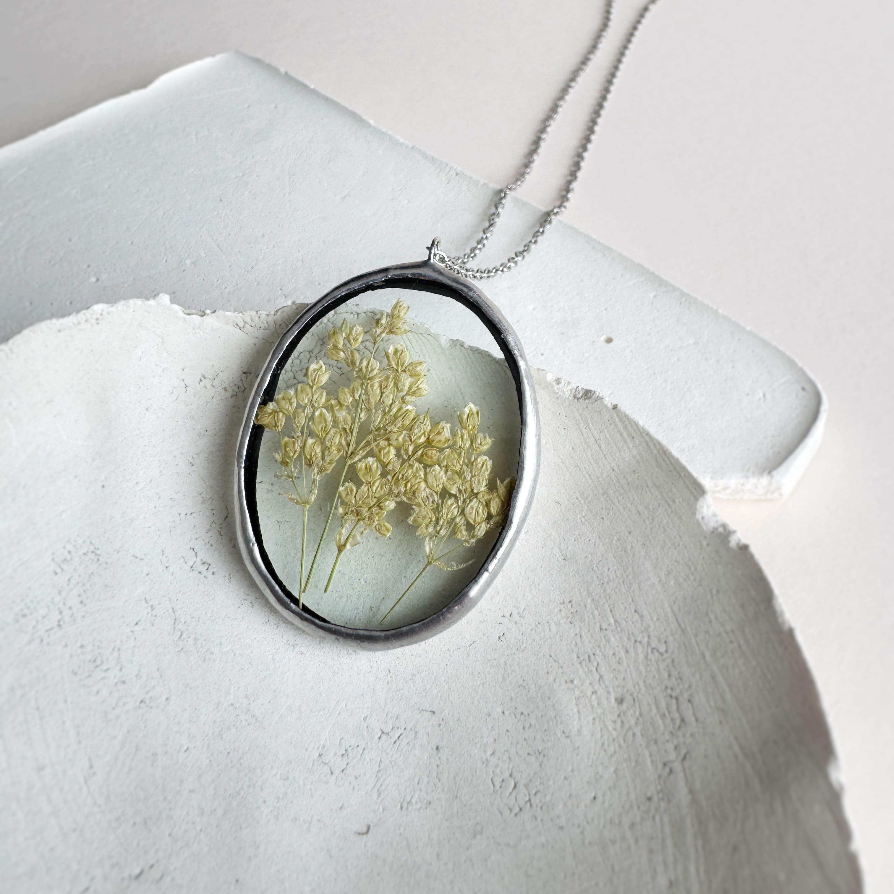 Кулон Memory mini Трава