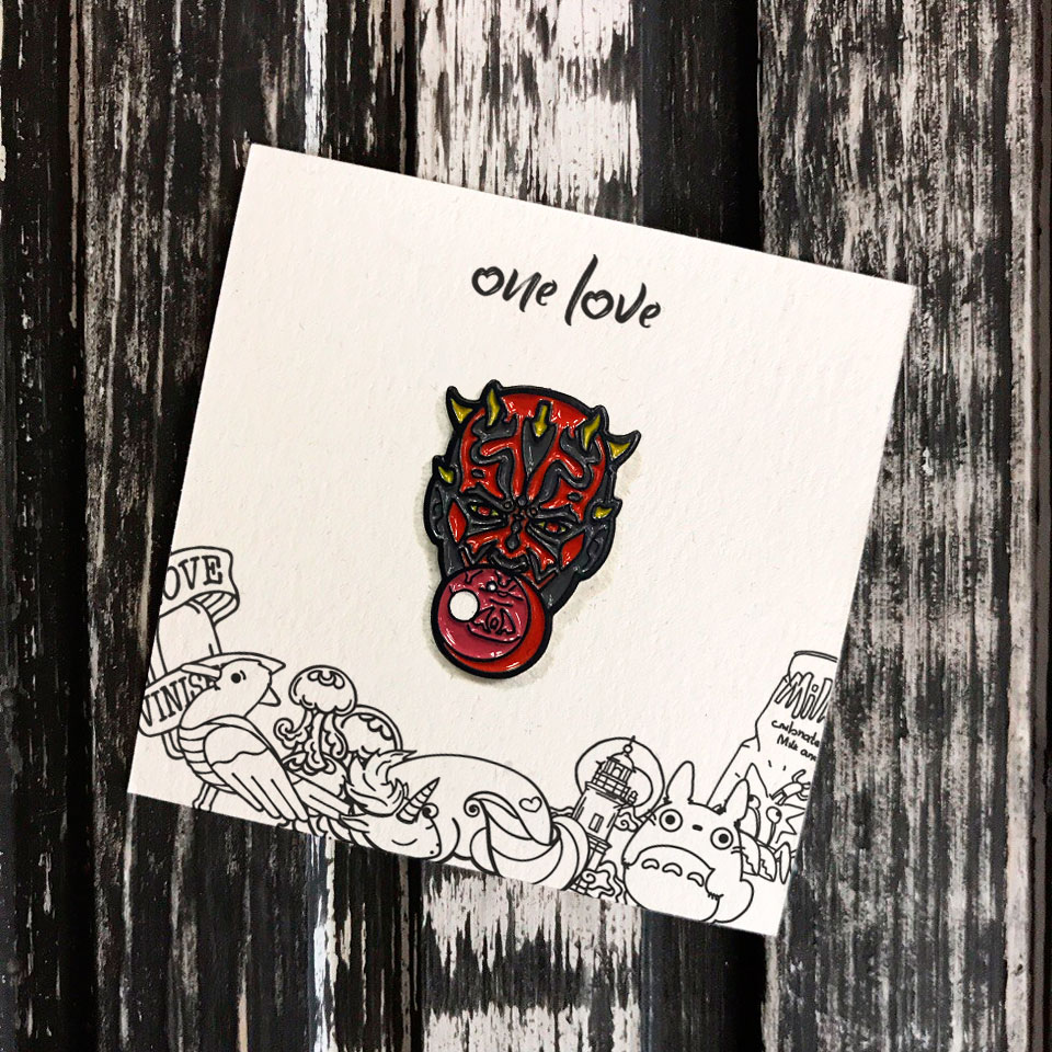 Значок-пин Дарт Мол