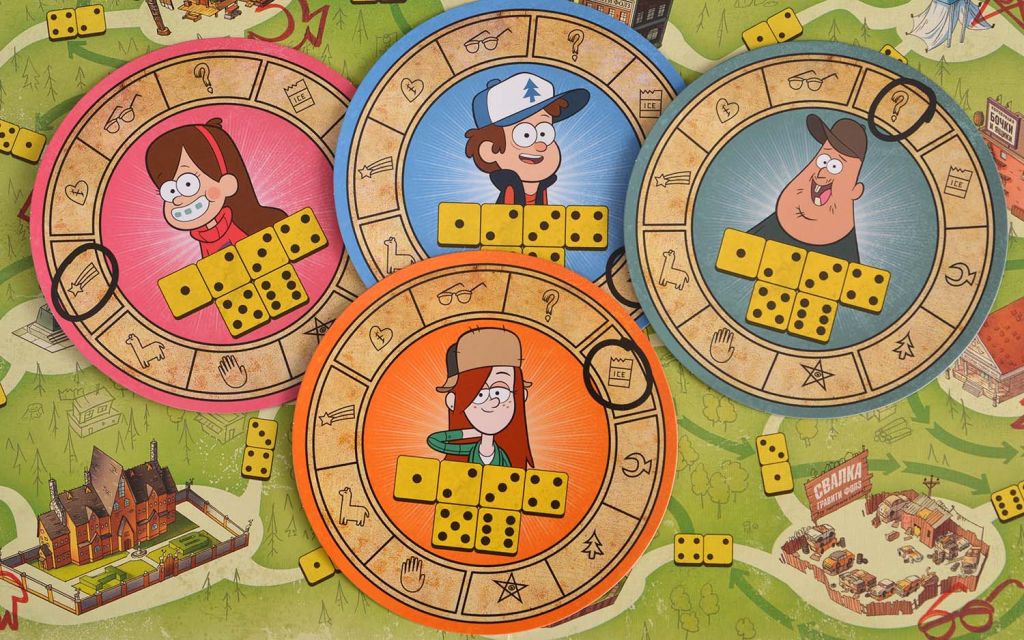 Настольная игра Гравити Фолз Бесконечное лето