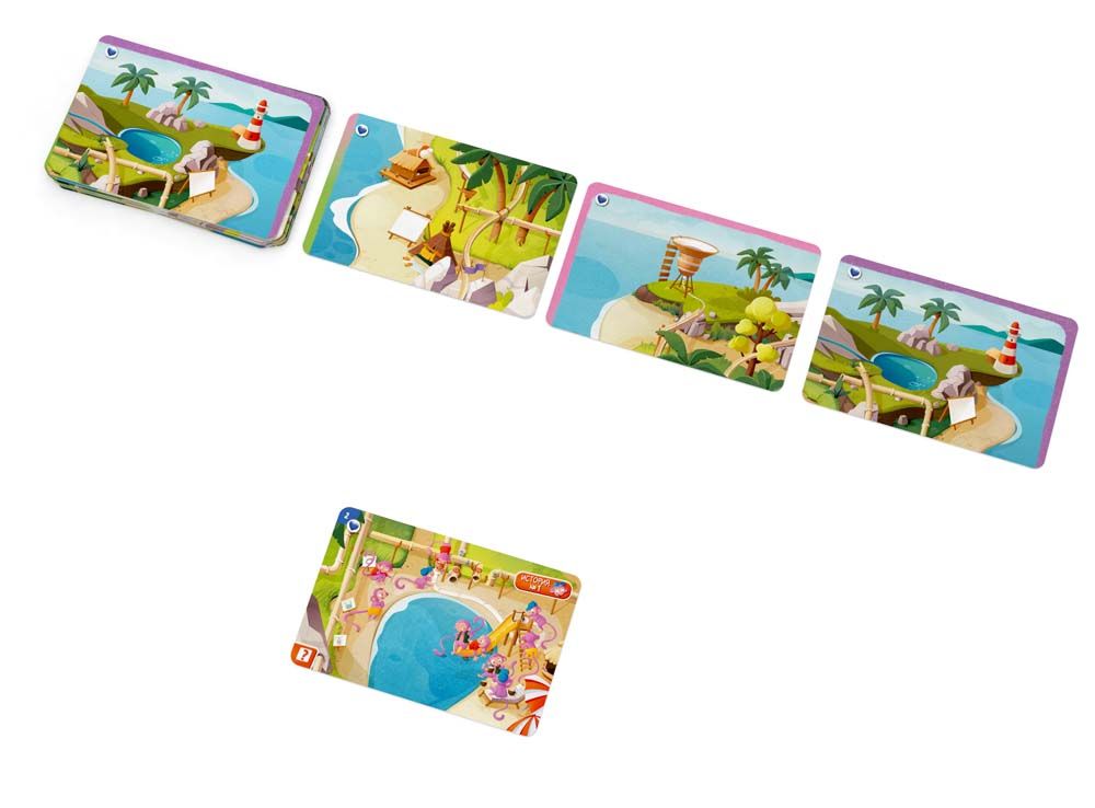 Настольная игра Детектим для детей: Переполох на острове