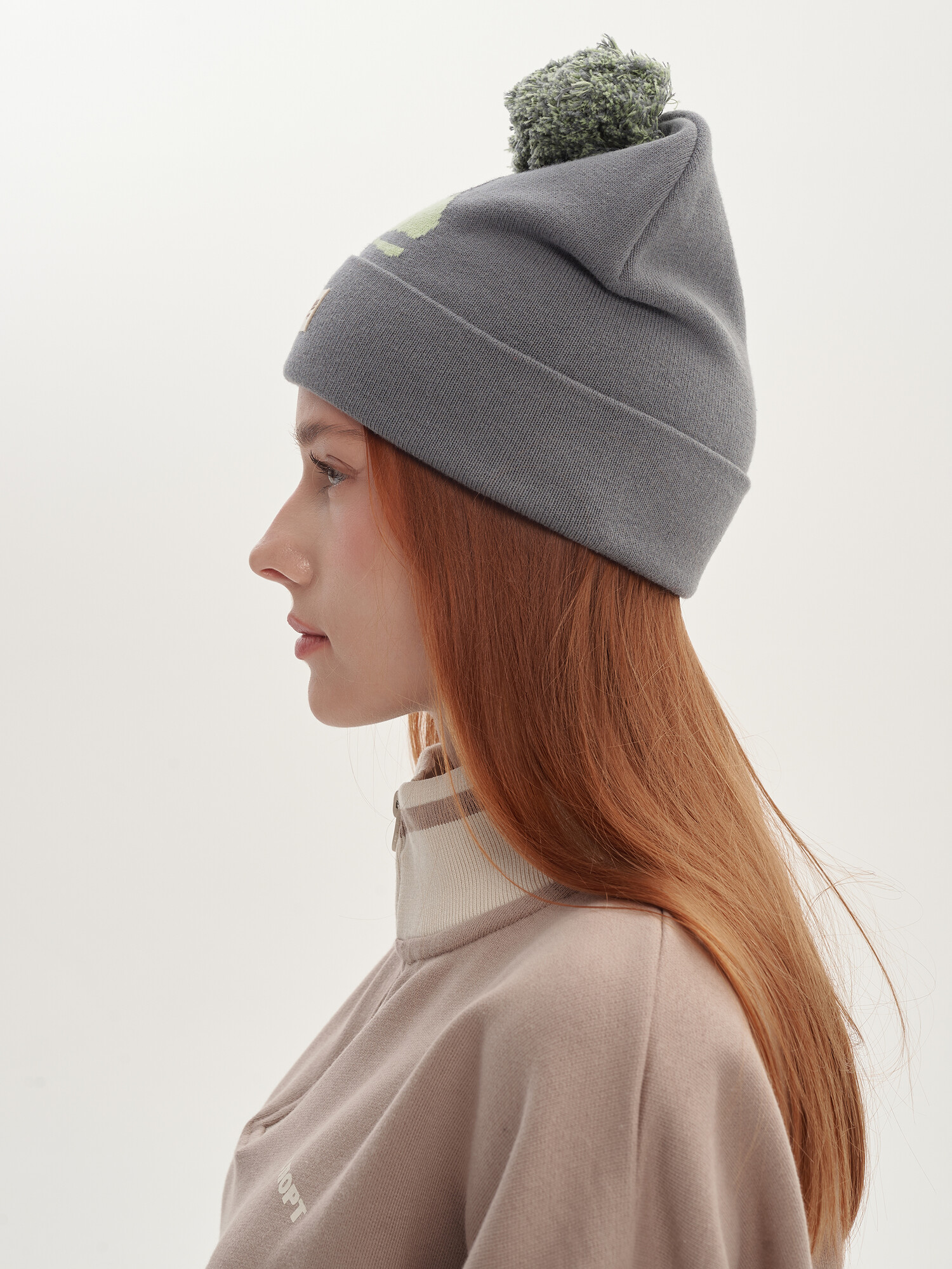 Шапка Запорожец Mishka FW23.1 (Grey)