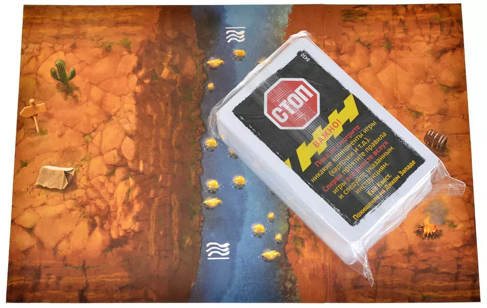 Настольная игра Exit-Квест. Похищение на Диком Западе