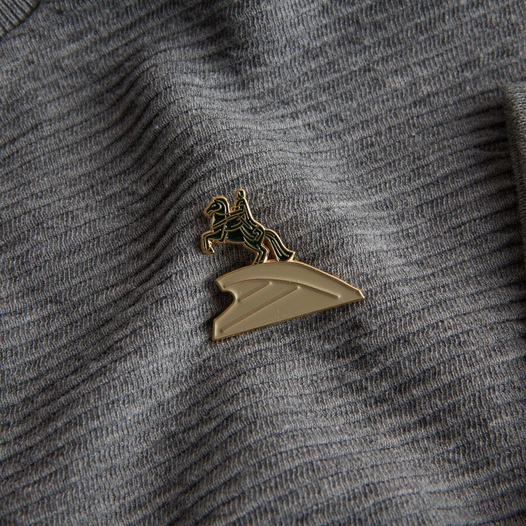Значок PinPinPin СПБ Медный всадник