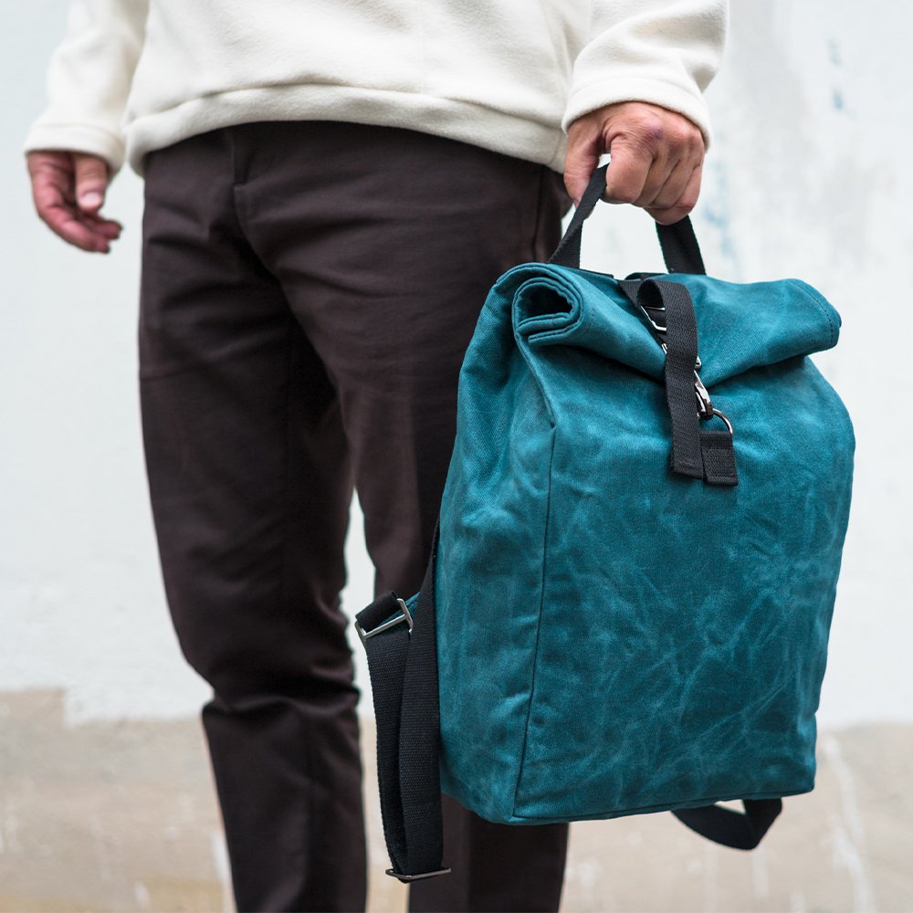 Рюкзак роллтоп Friend Function Mini (бирюзовый)