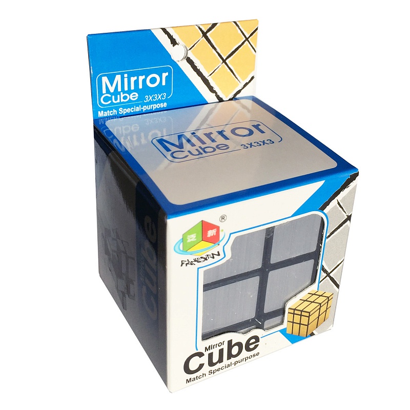 Зеркальный Кубик 3x3 Серебряный