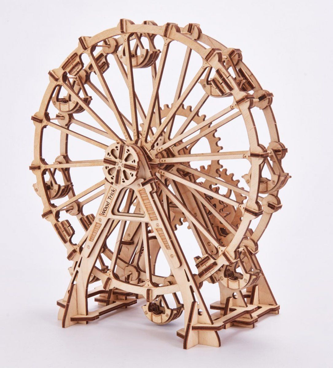 Механический 3D-пазл из дерева Wood Trick Колесо Обозрения