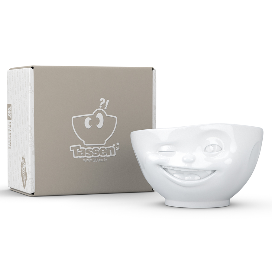 Чаша Tassen Winking (белая) 500 мл