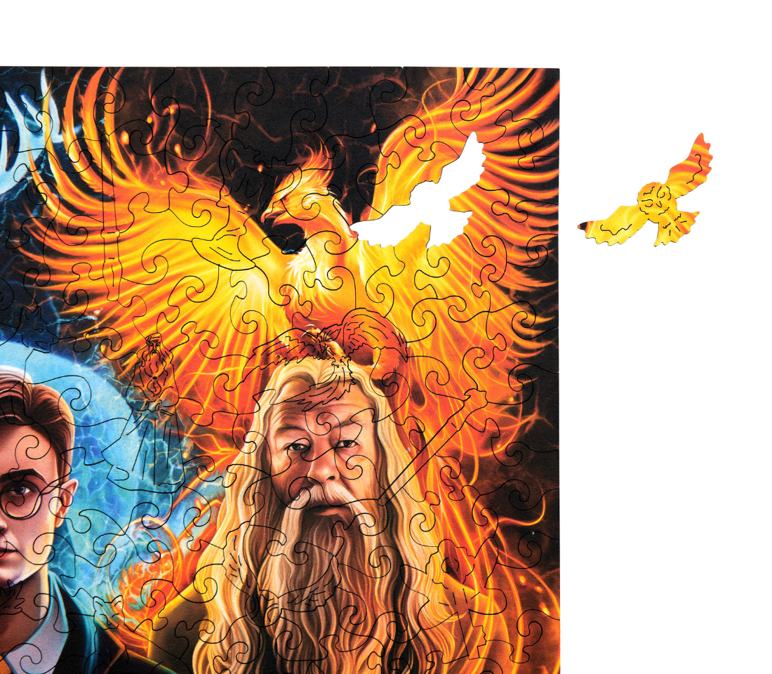 Деревянный пазл Гарри Поттер. Три Волшебника