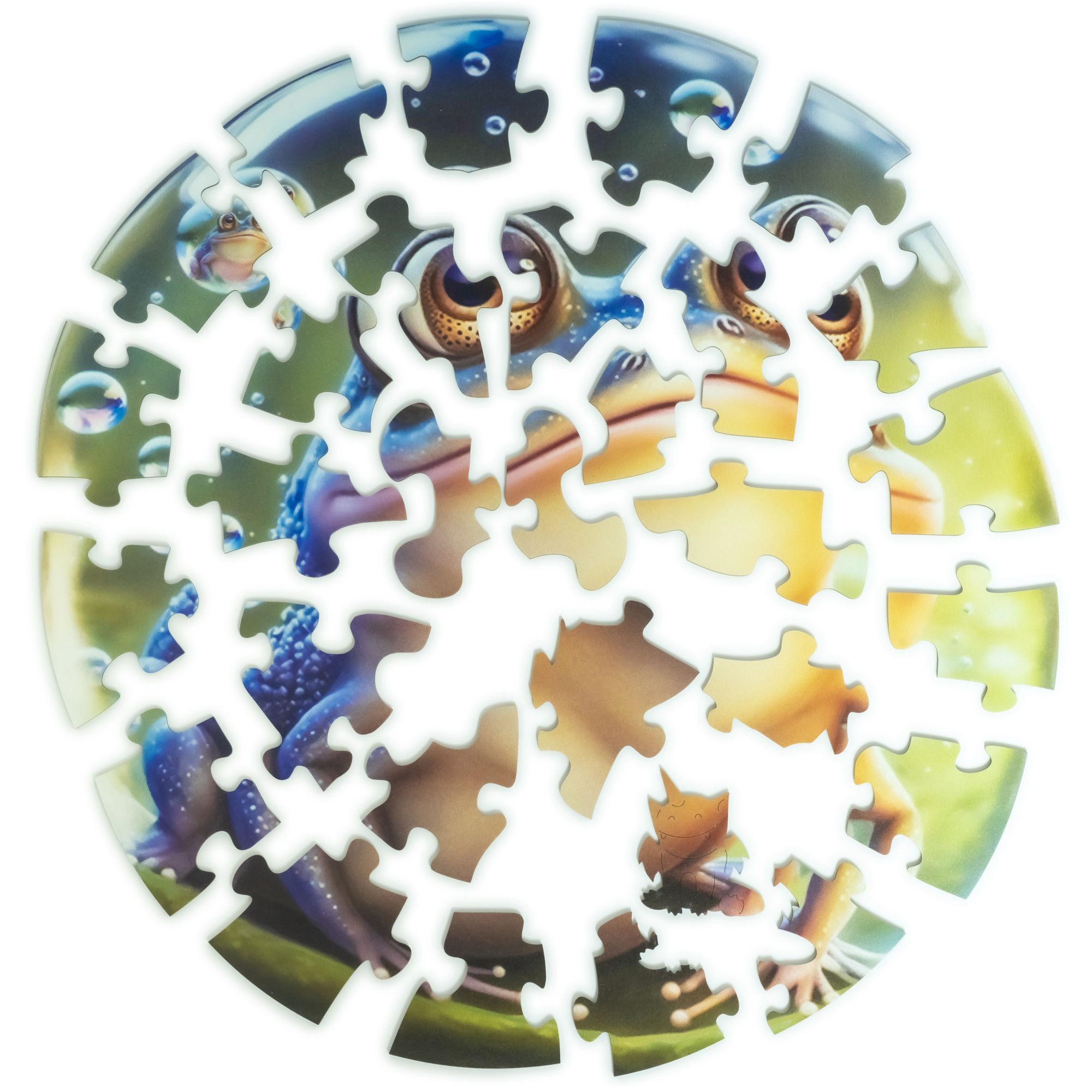 Деревянный пазл Bubblezz Жаба