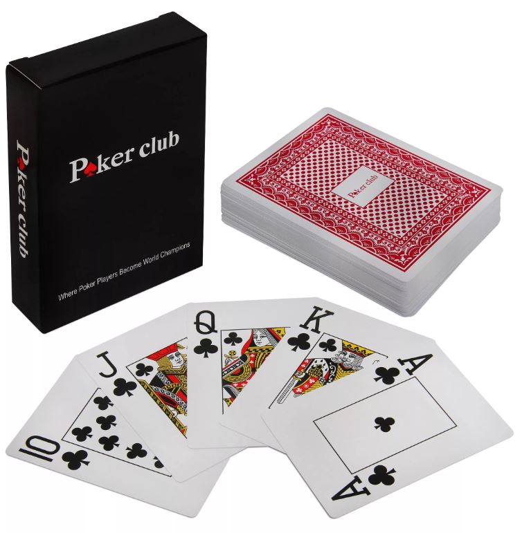 Карты Poker club (красная рубашка)