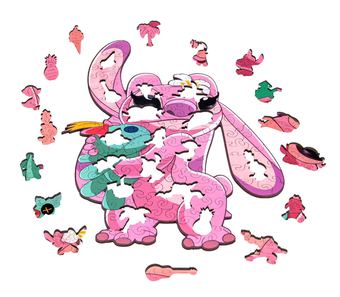 Деревянный пазл Энджел