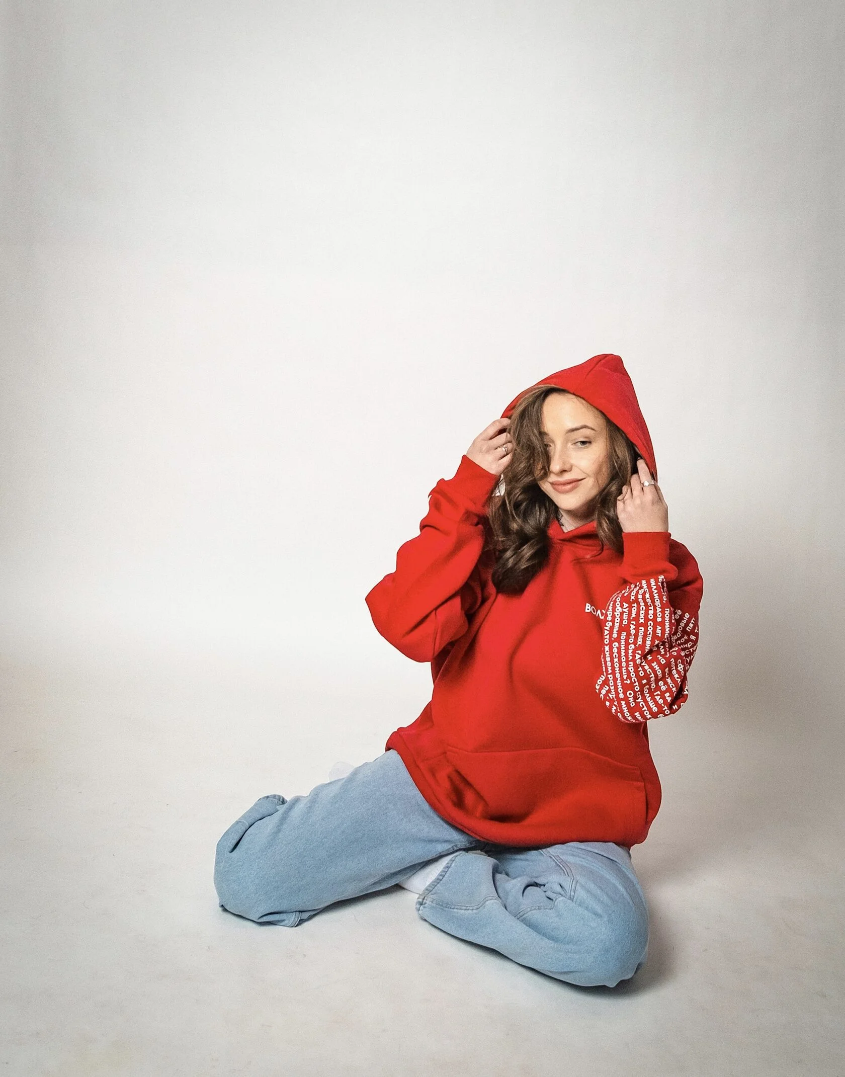 Худи Волжанин (универсальный овер, красный)