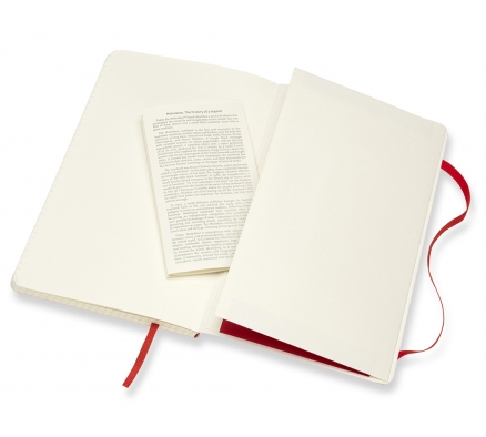 Записная книжка Classic Soft (в линейку) Large красный