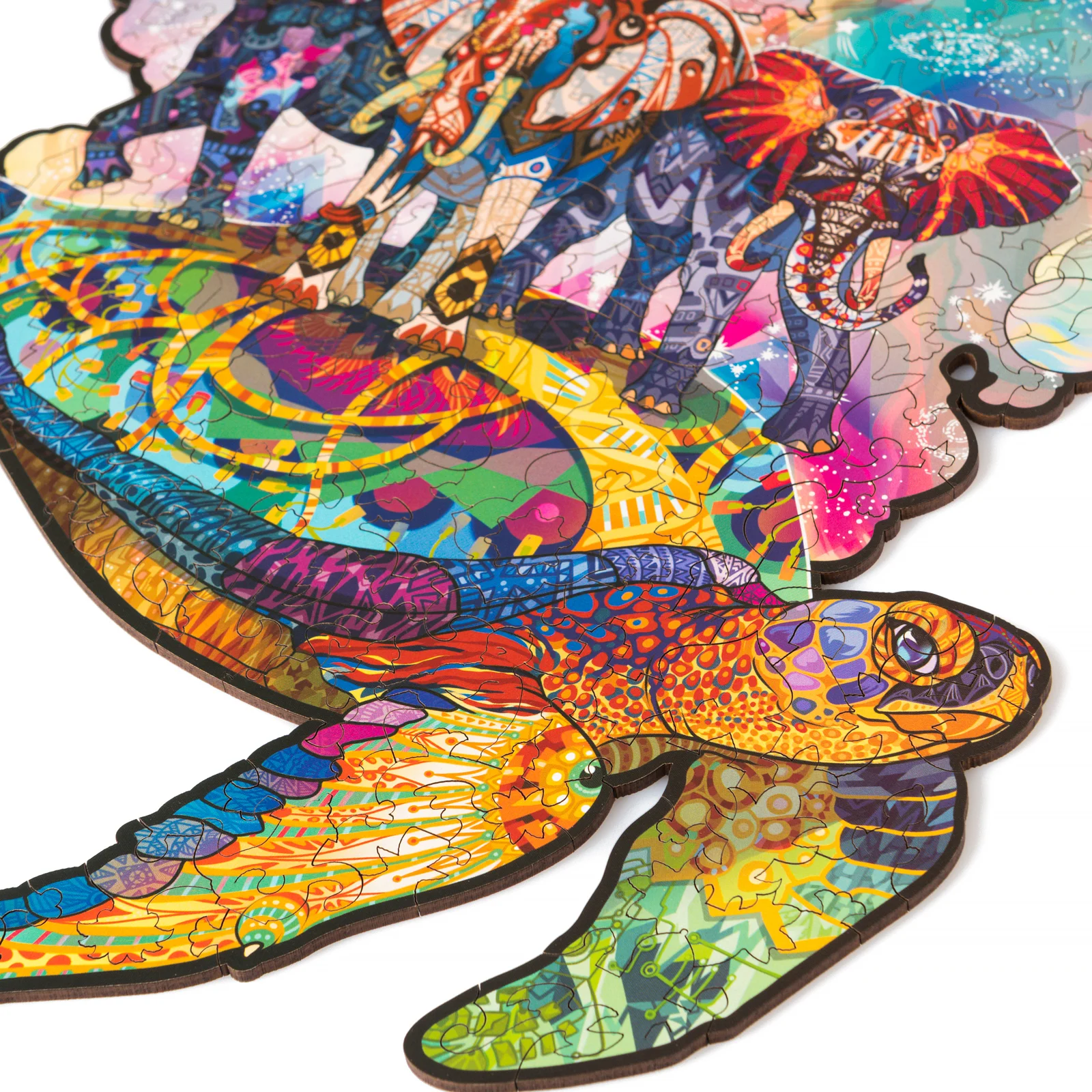 Деревянный пазл Морская Черепаха S