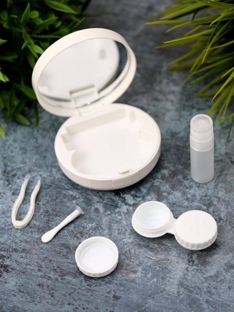 Контейнер для линз Shine (red)