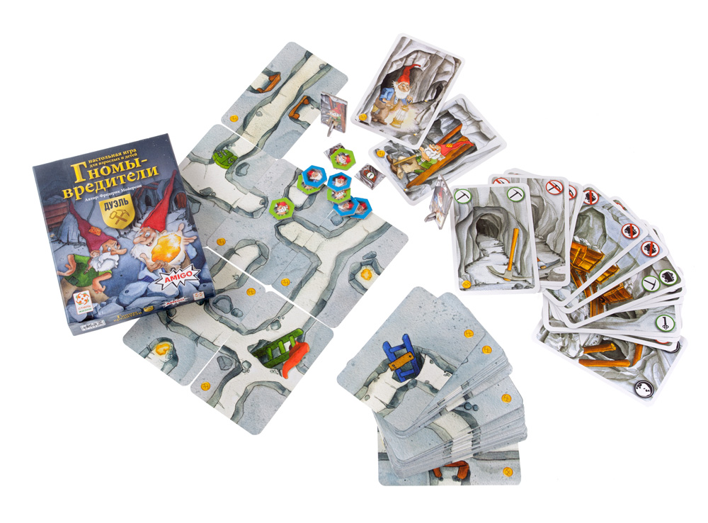 Настольная игра Гномы - вредители. Дуэль