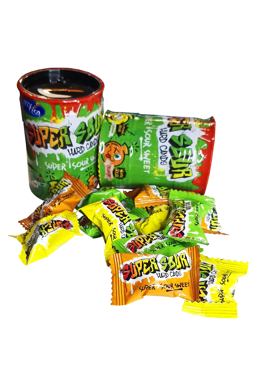 Супер кислые конфеты Super Sour Hard Candy