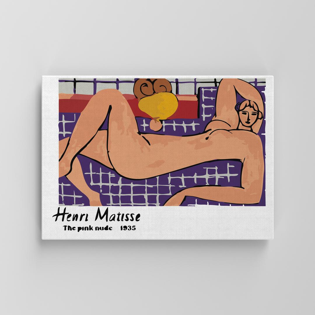 Картина по номерам The pink nude