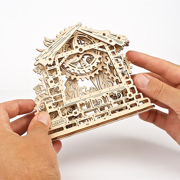 3D-пазл UGears Рождественский Вертеп