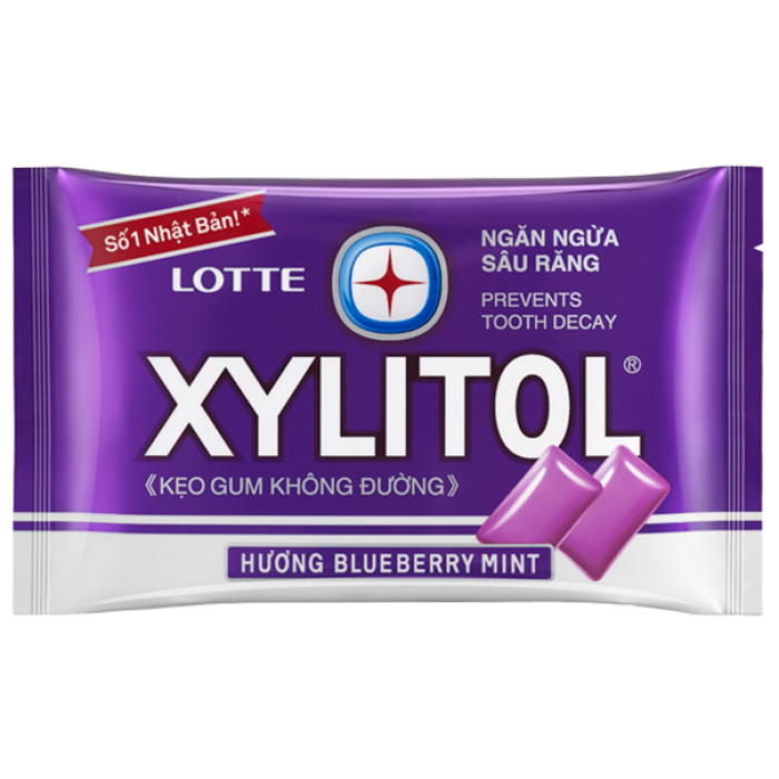 Жевательная резинка Xylitol Blueberry Mint