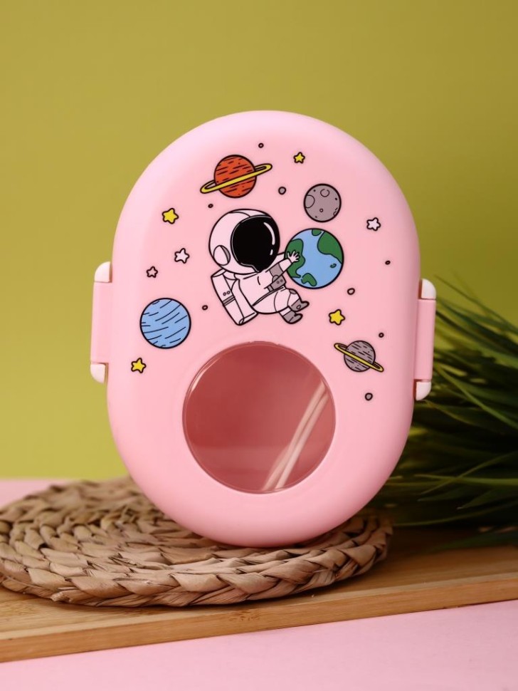 Ланчбокс Space adventures (pink)
