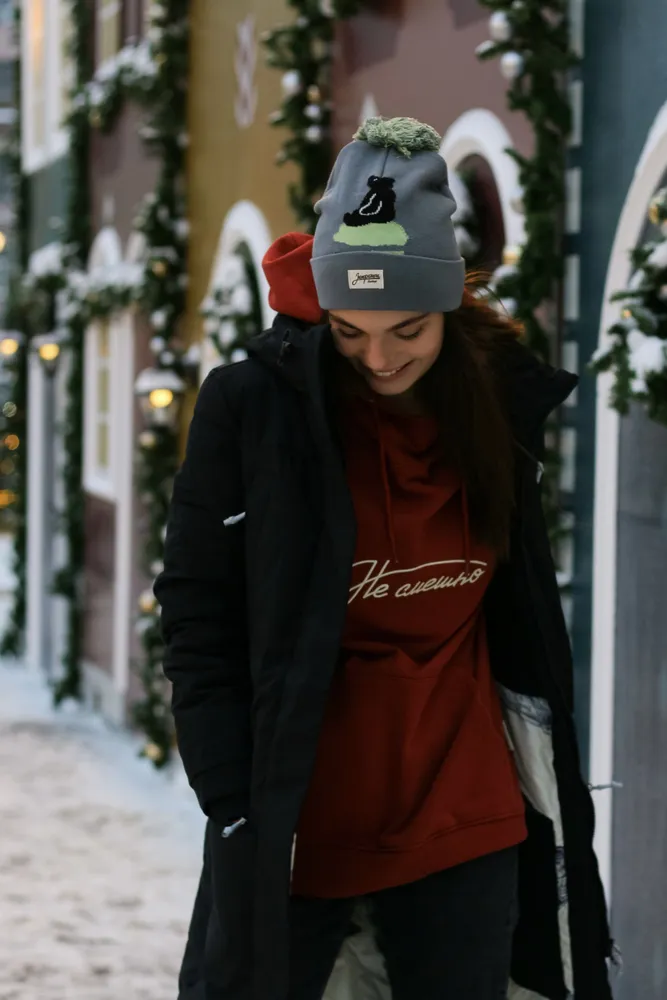 Шапка Запорожец Mishka FW23.1 (Grey)