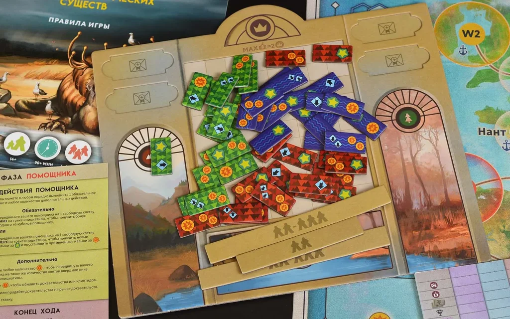 Настольная игра Криптиды. В поисках мифических существ
