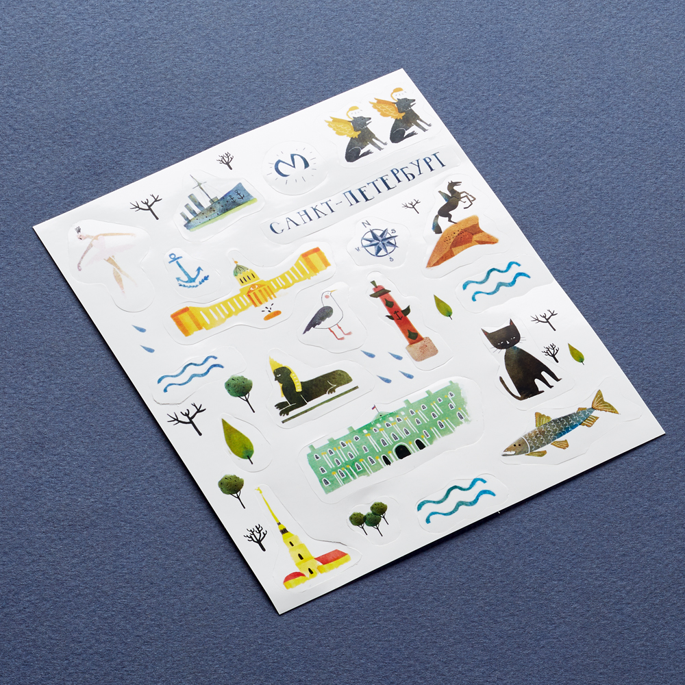 Стикер Петербург
