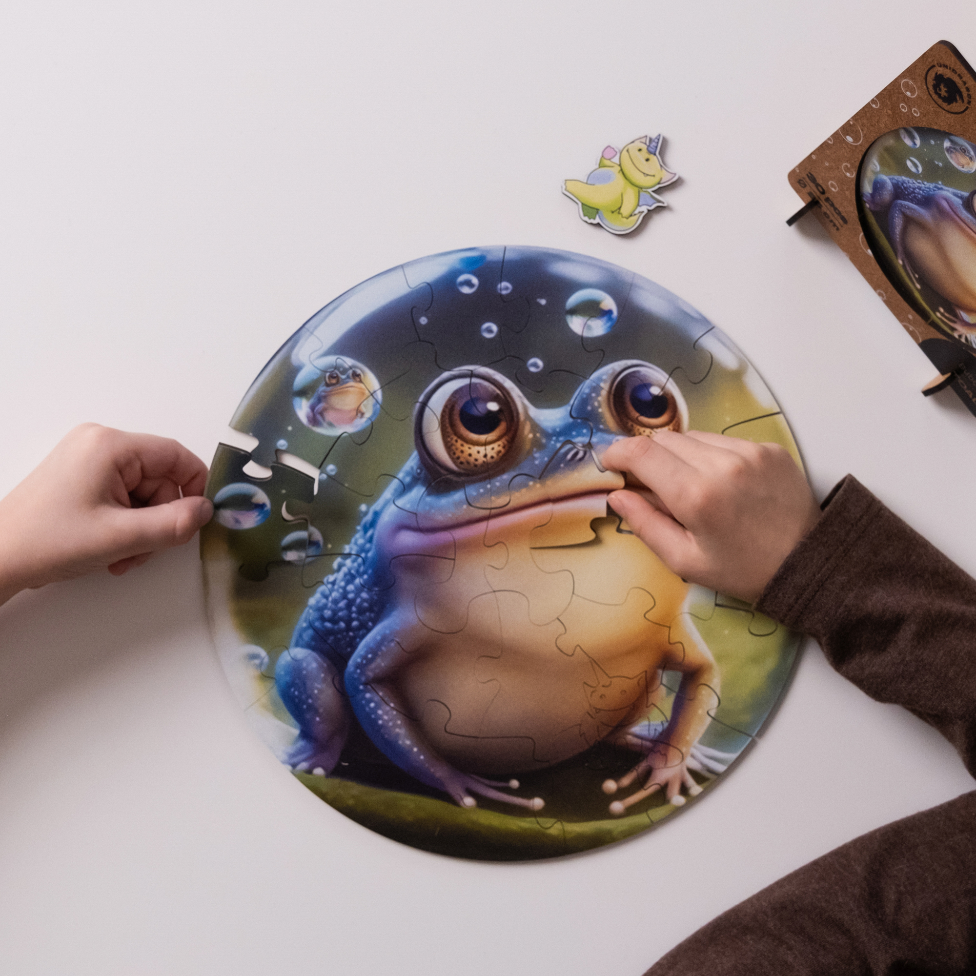 Деревянный пазл Bubblezz Жаба