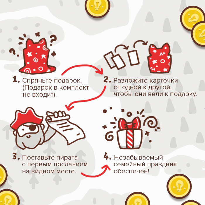 Настольная игра Квестик пиратский Мэри