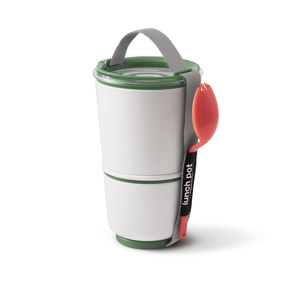 Ланч-бокс Умный горшочек оливковый