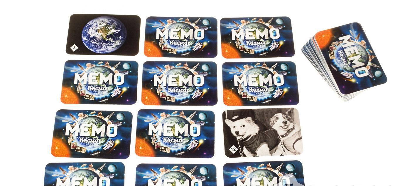 Настольная игра Мемо: Космос 
