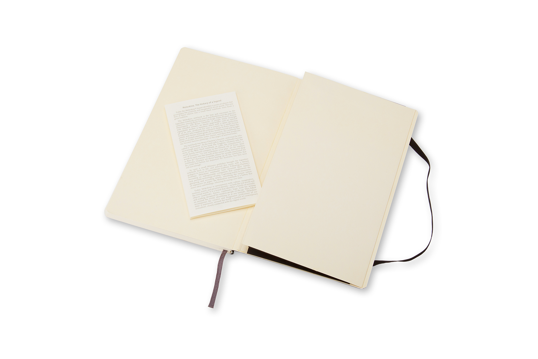 Записная книжка Classic Soft (нелинованная) Large коричневый