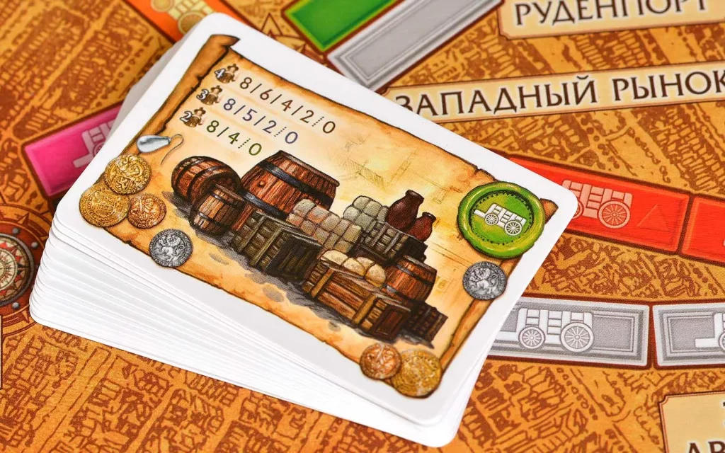 Настольная игра Билет на поезд Амстердам