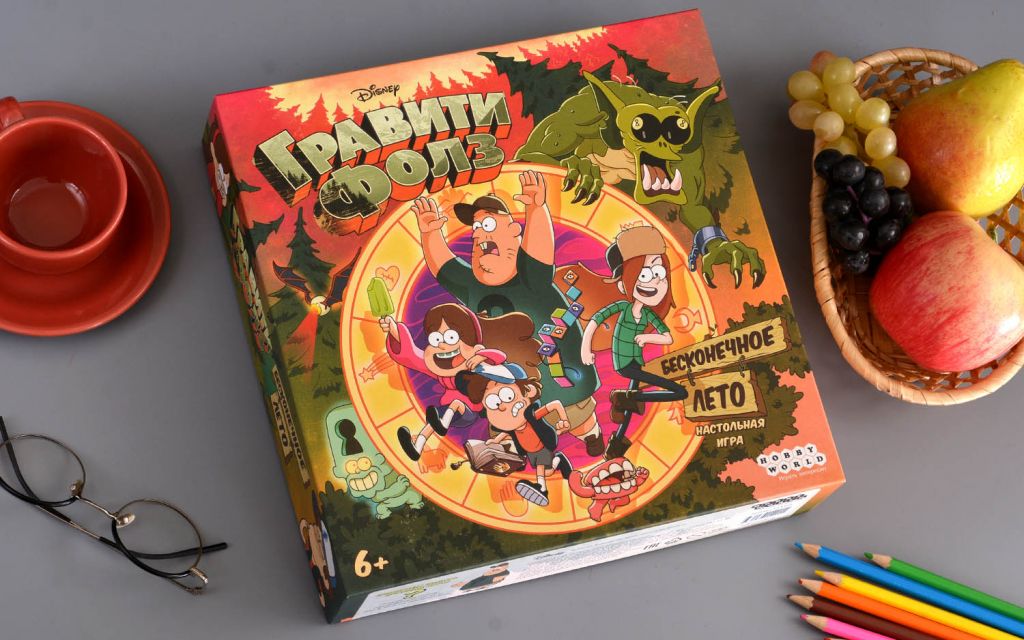 Настольная игра Гравити Фолз Бесконечное лето