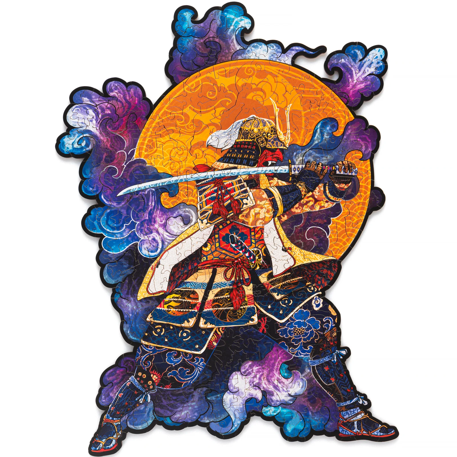 Деревянный пазл Самурай L