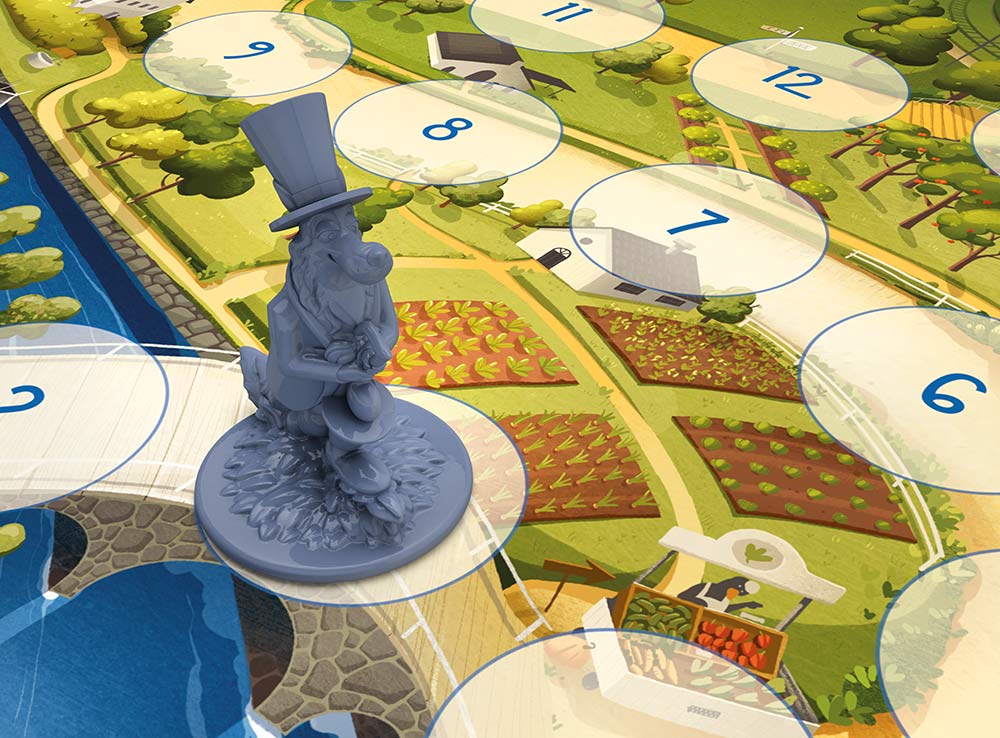 Настольная игра Коварный волк и пропавшая нота