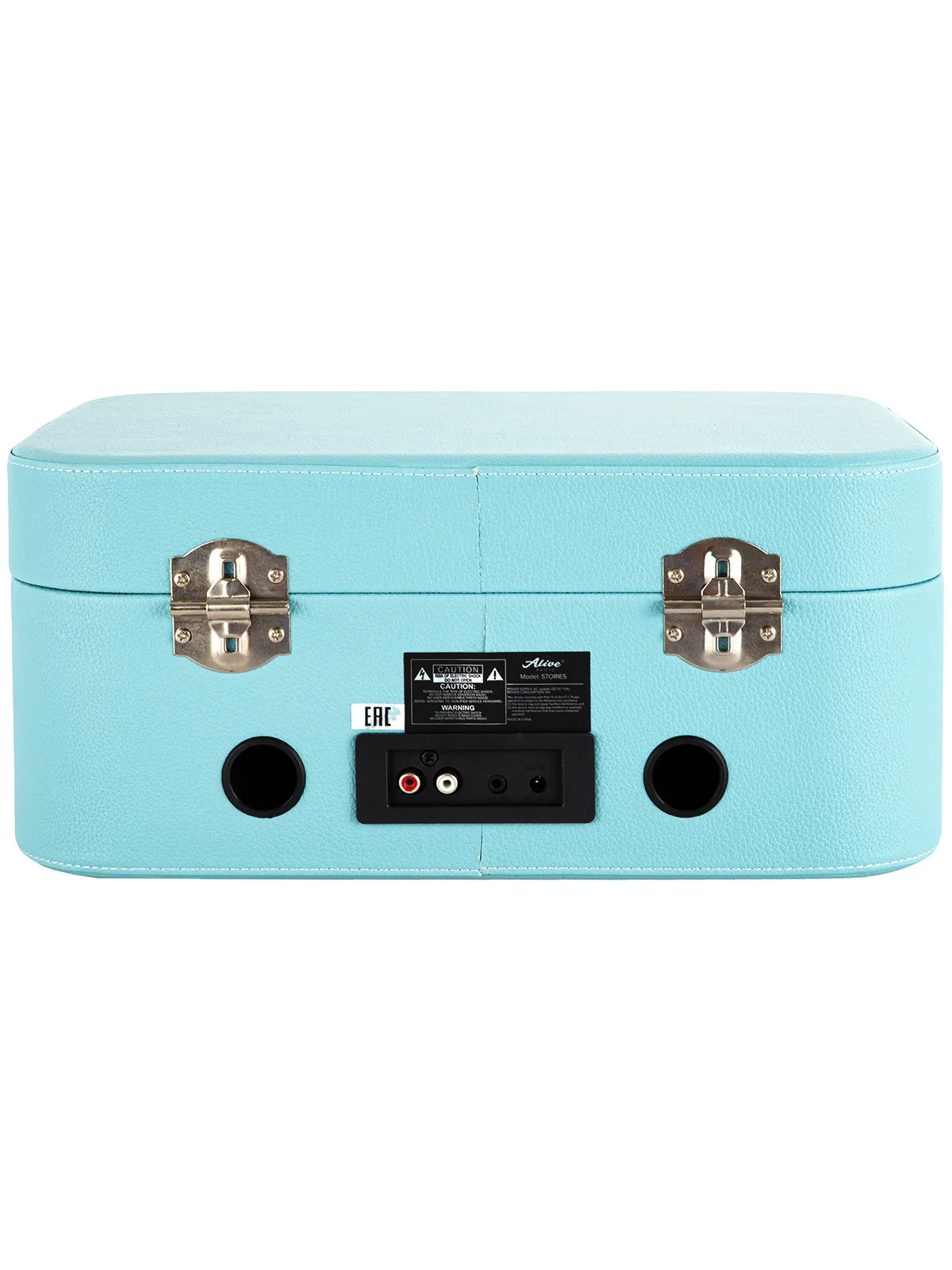 Виниловый проигрыватель Alive Audio STORIES Turquoise c Bluetooth