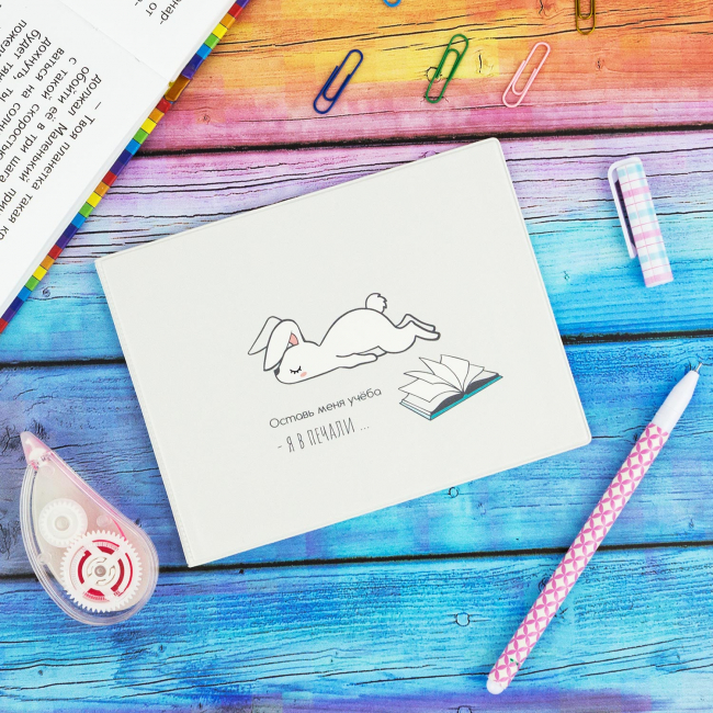 Обложка на зачетную книжку Печаль